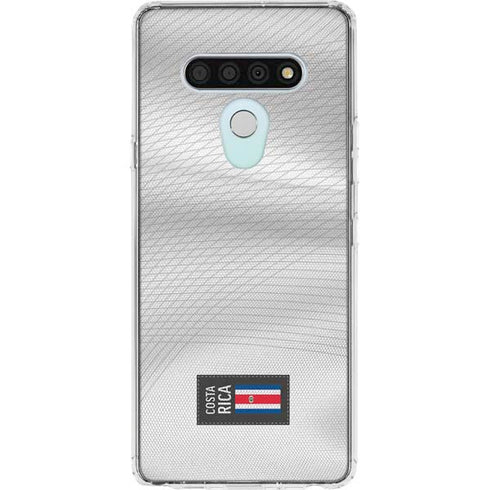 Costa Rica Soccer Flag LG Stylo 6 Clear Case